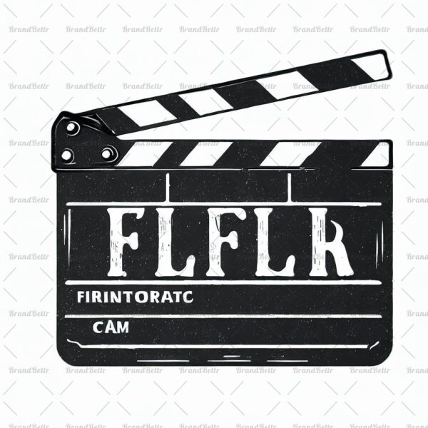 Klappern von Filmklappen im Vintage